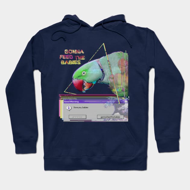 gonna feed the babies - a e s t h e t i c #3 Hoodie by FandomizedRose